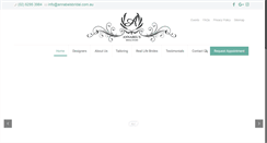Desktop Screenshot of annabelsbridal.com.au